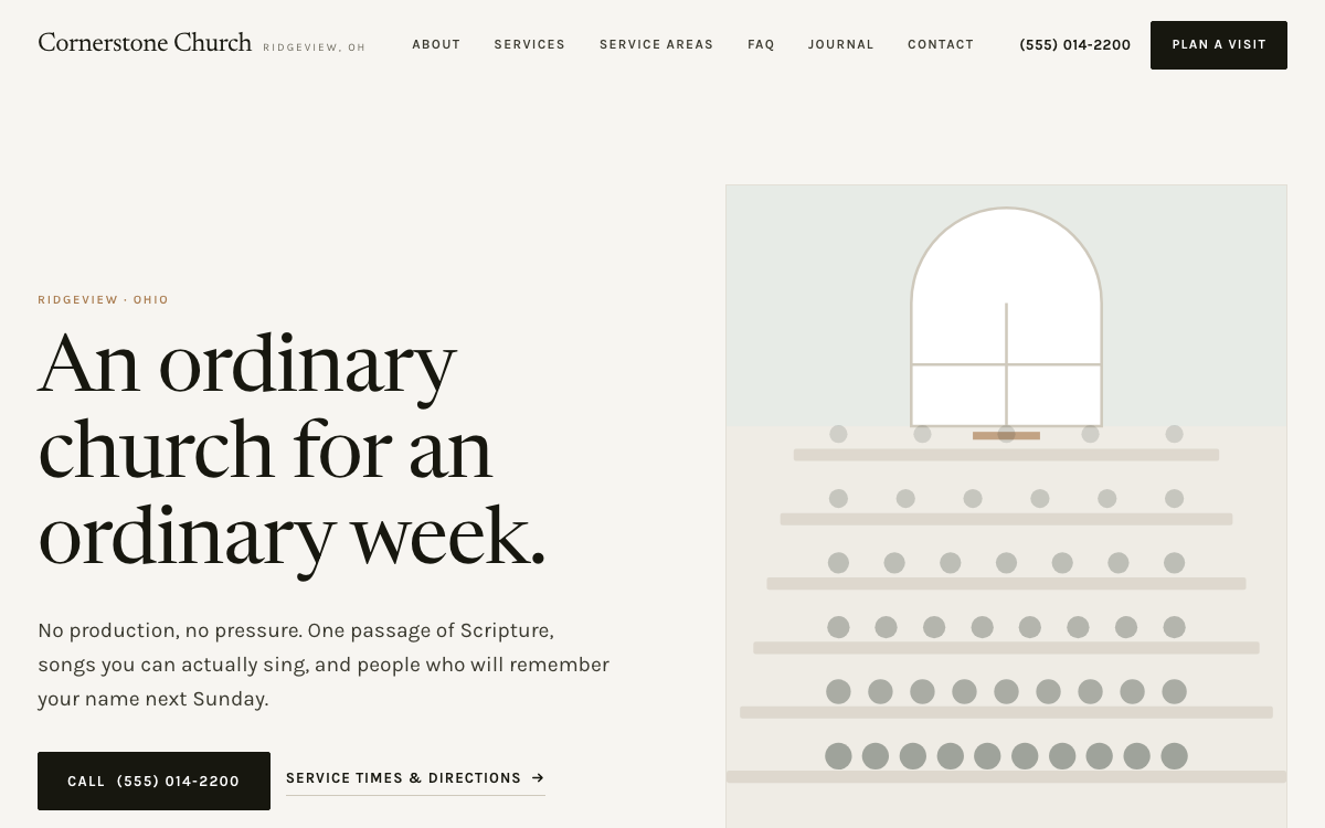 Cornerstone — Church preview