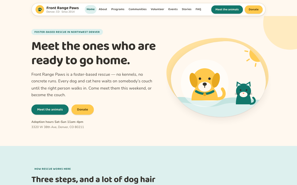 Sunny — Non-Profit preview